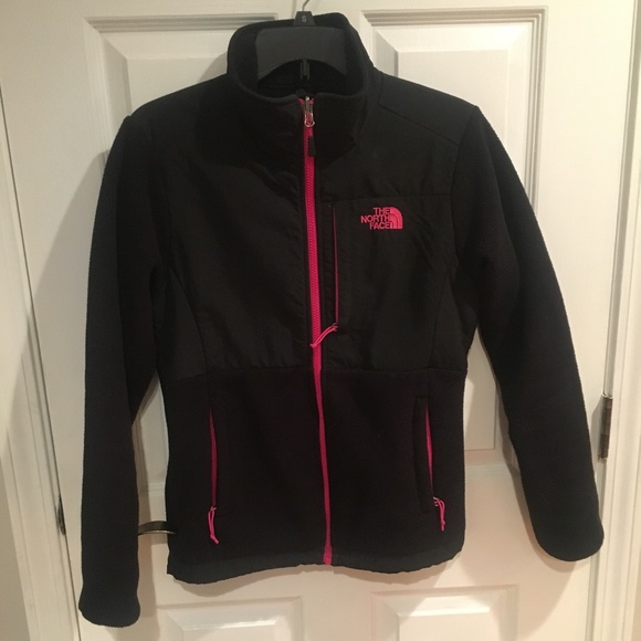 Black and pink The North Face Zip Up Jacket - Picture 1 of 3